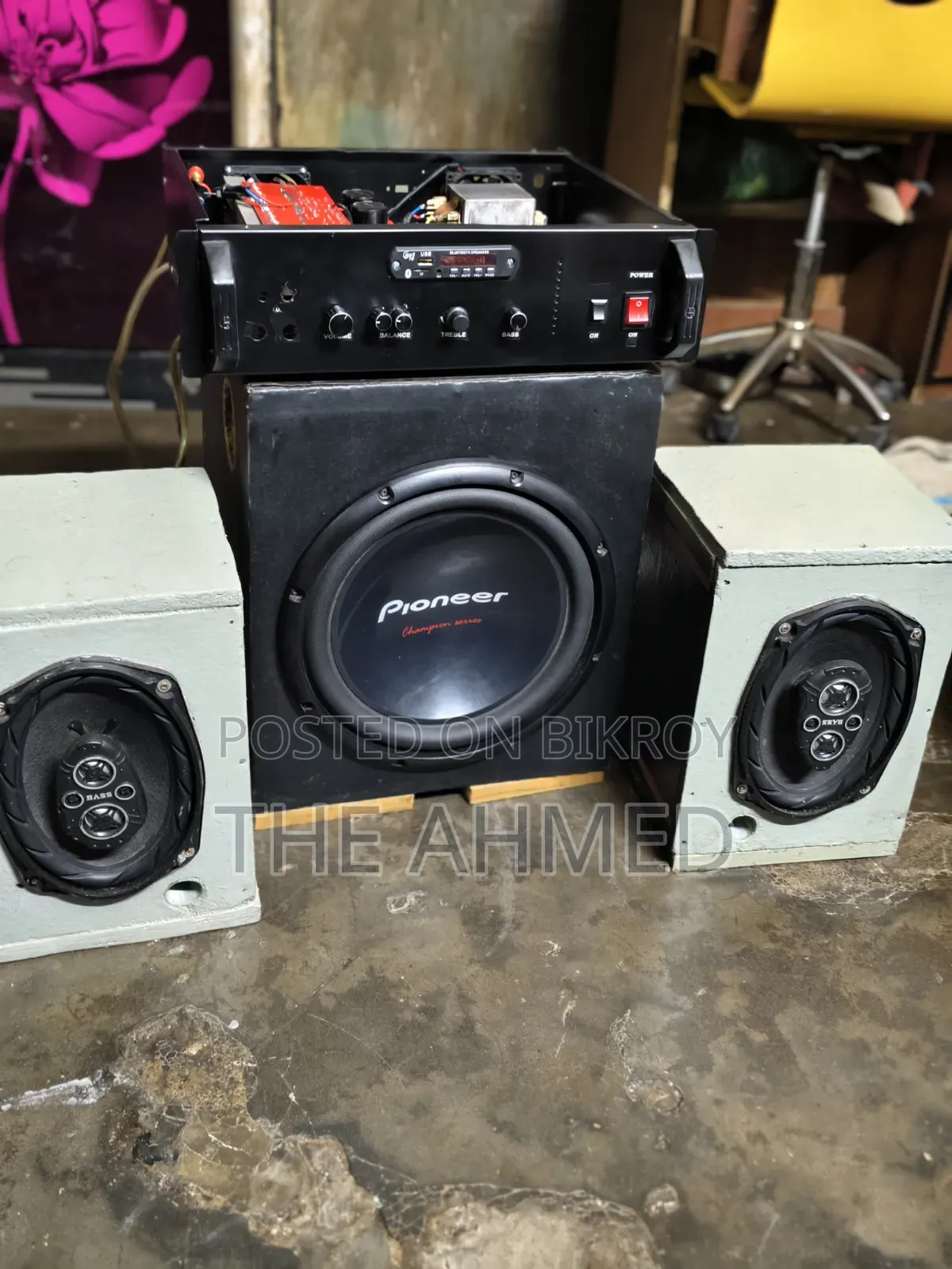 12" Pioneer Subwoofer Car Home