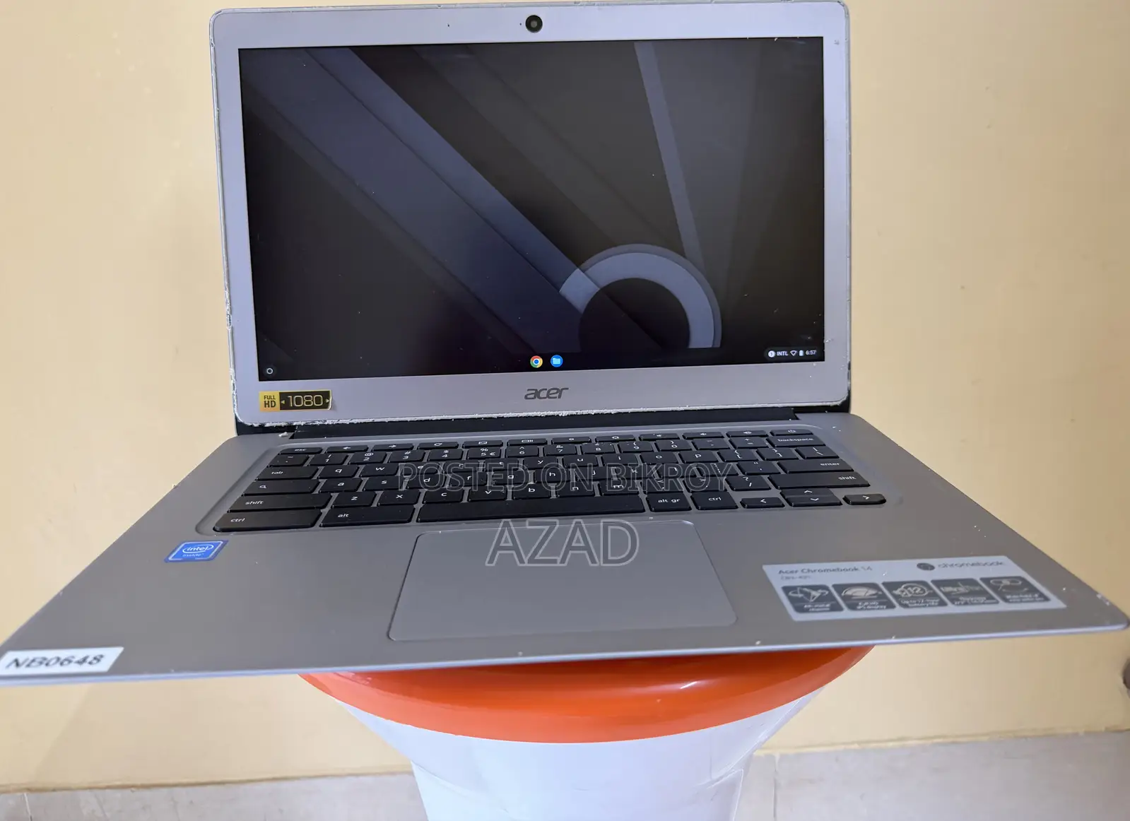 Laptop Acer AcerNote 2GB Intel Celeron HDD 128GB
