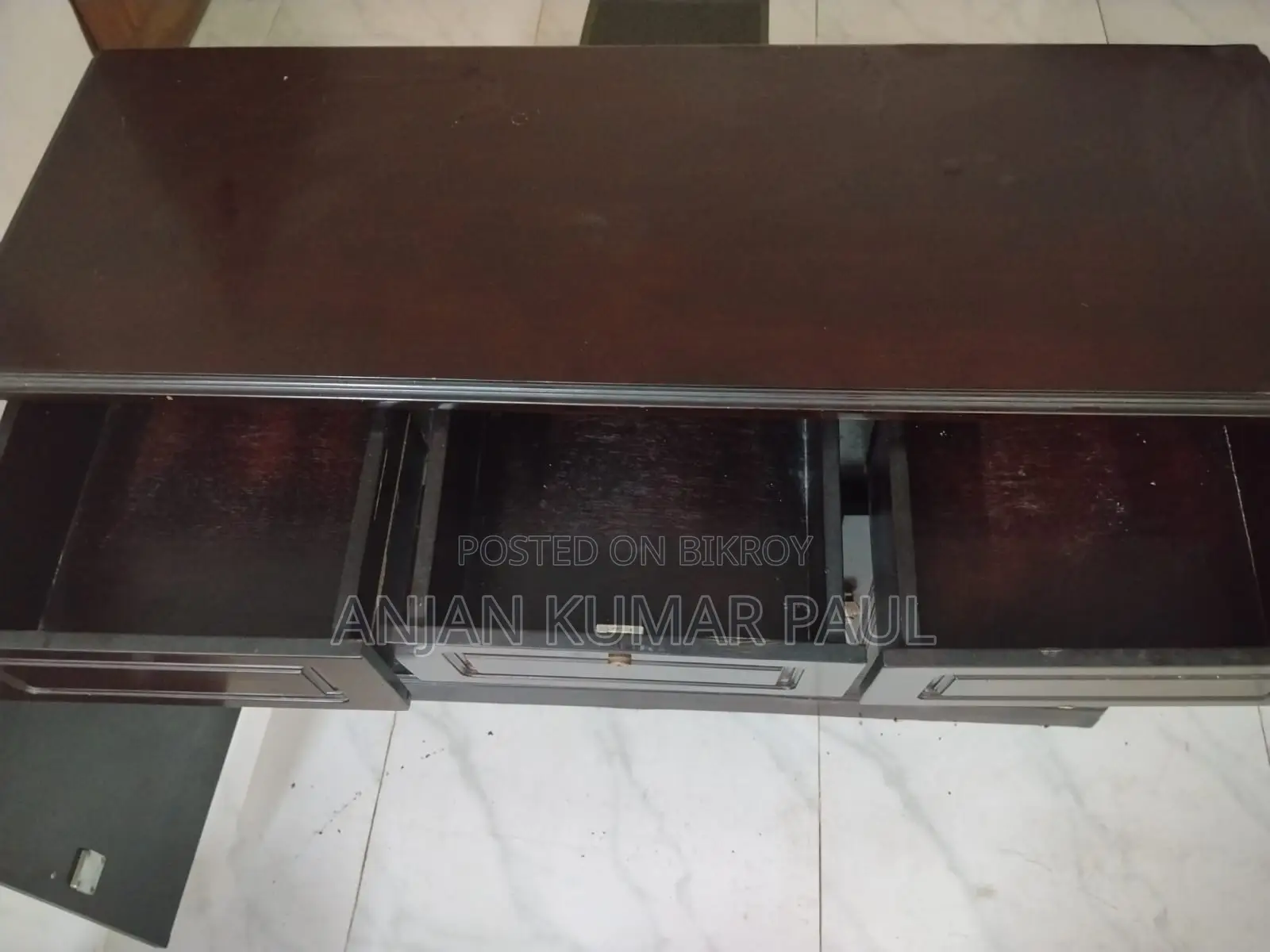 3-Door, 3-Drawer Multi-Purpose Storage Cabinet / Dinner Wagon Base
