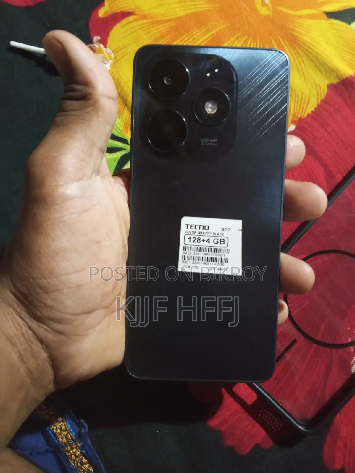Tecno Spark 20C 128 GB Black