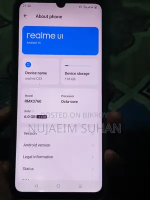 Realme C53 128 GB Gold