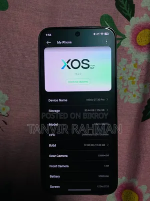 Infinix GT 30 Pro 256 GB Silver