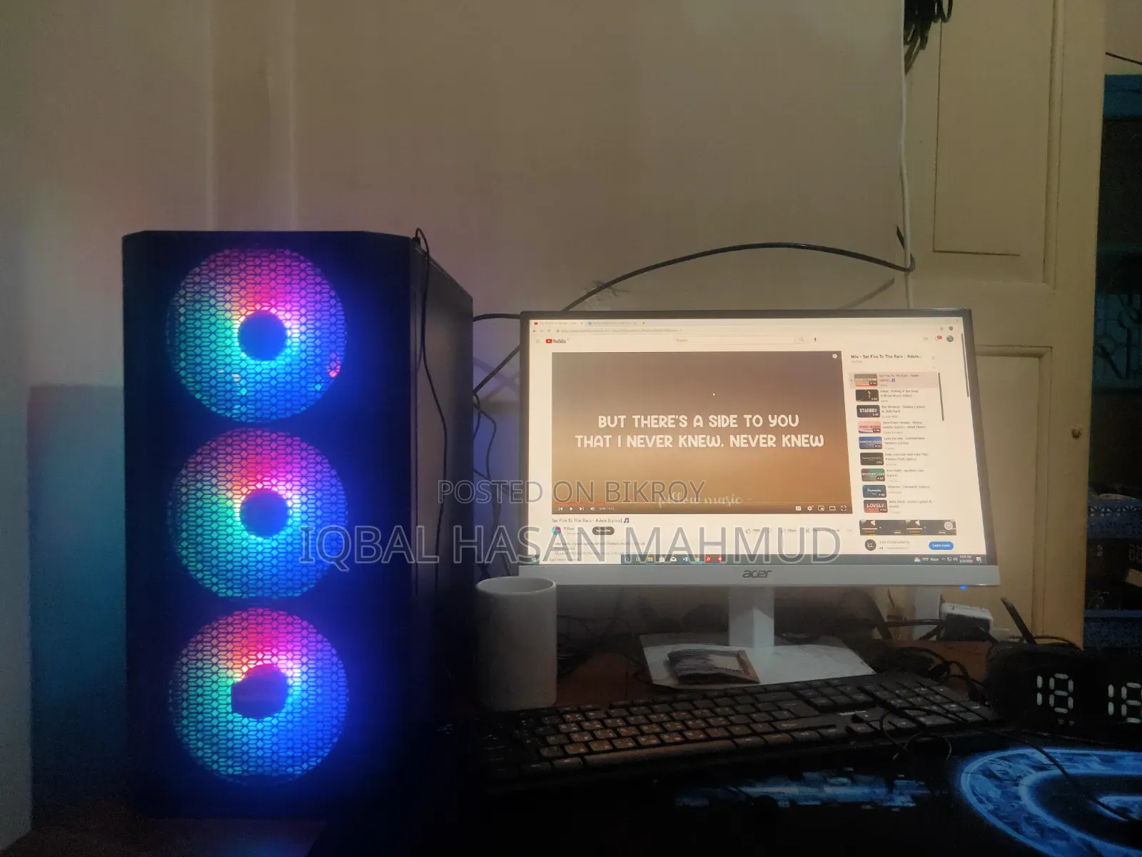 Desktop Computer 16GB AMD Ryzen 5 SSD 500GB