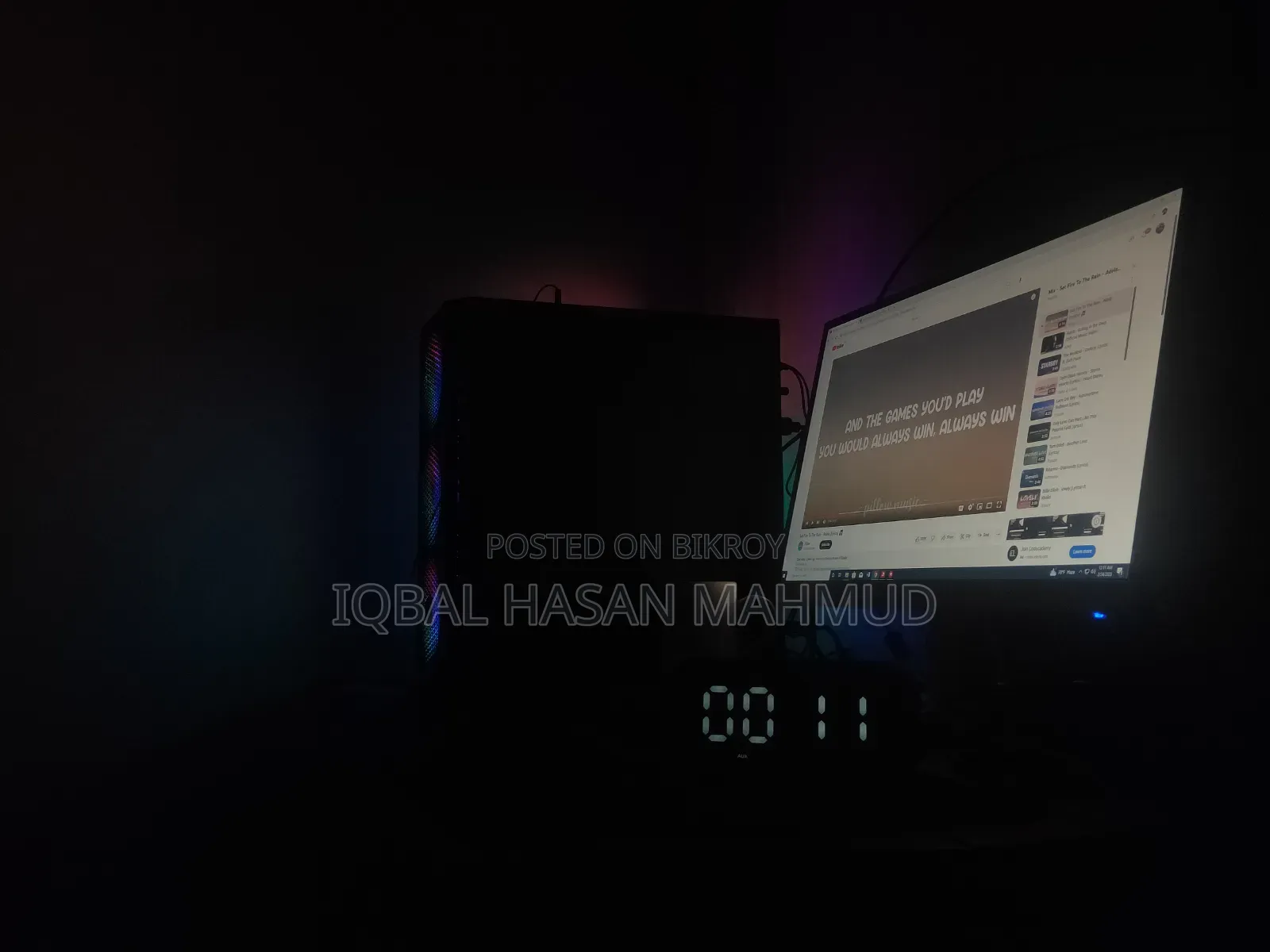 Desktop Computer 16GB AMD Ryzen 5 SSD 500GB