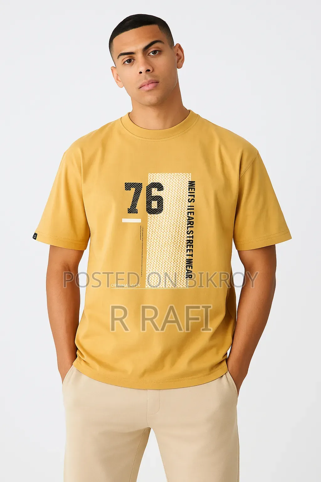 T-Shirt for Men 100% Cotton 180gsm