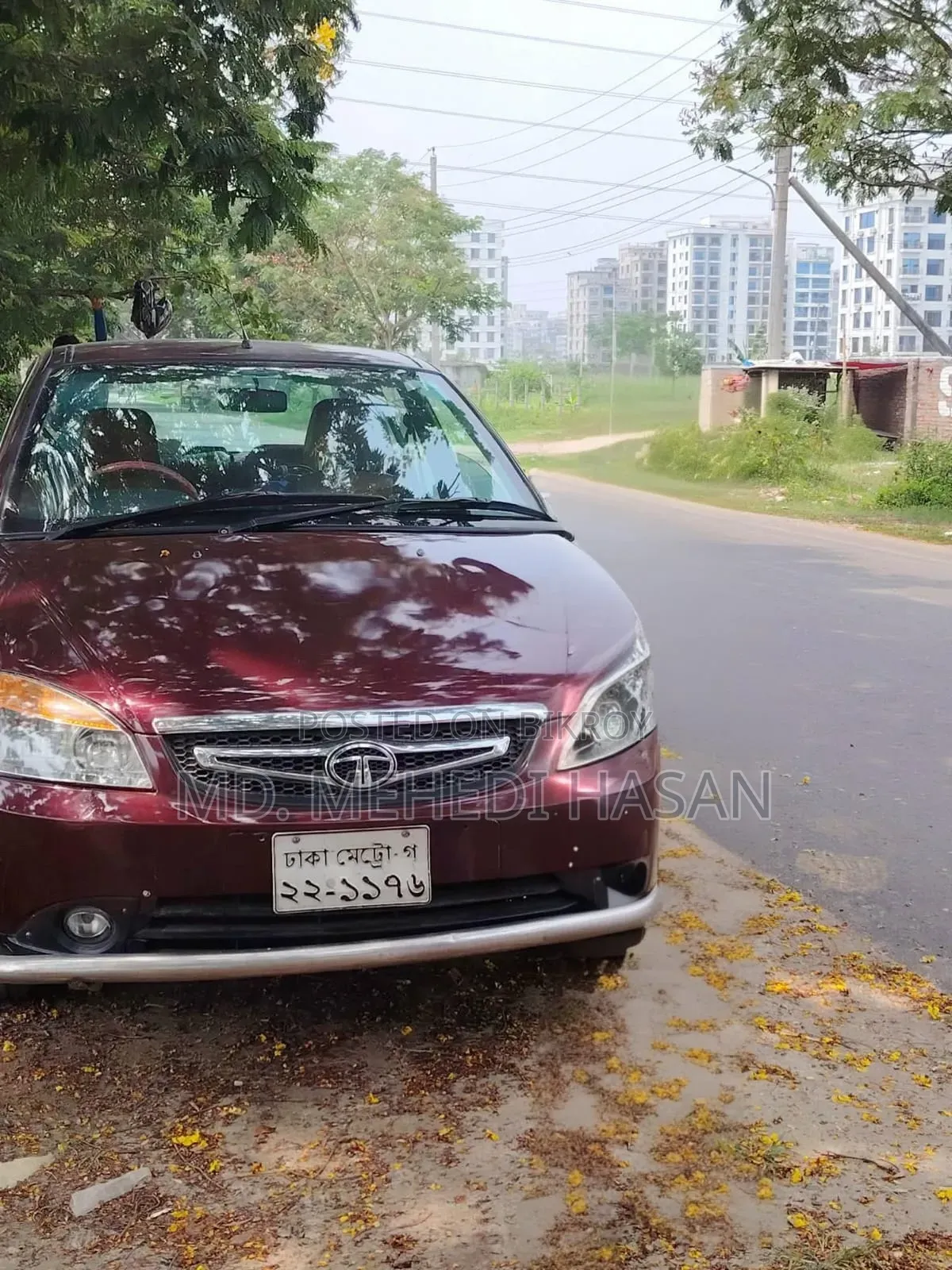 Tata Indigo 2014 Maroon