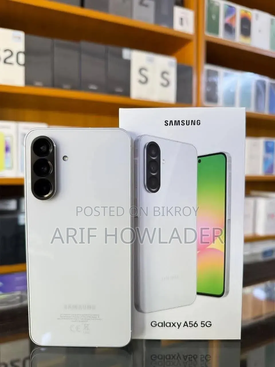 New Samsung Galaxy A56 256 GB White