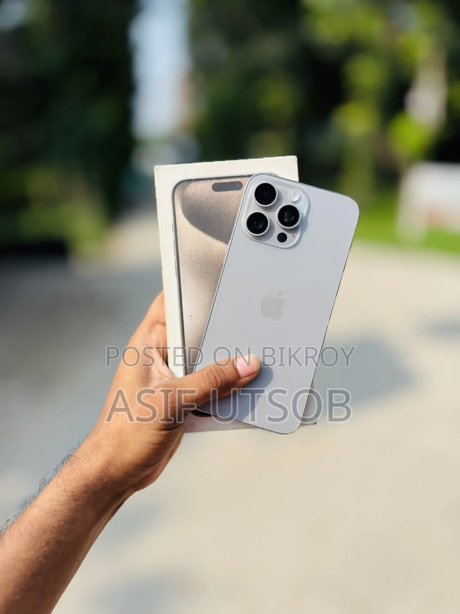 Apple iPhone 15 Pro Max 256 GB Silver