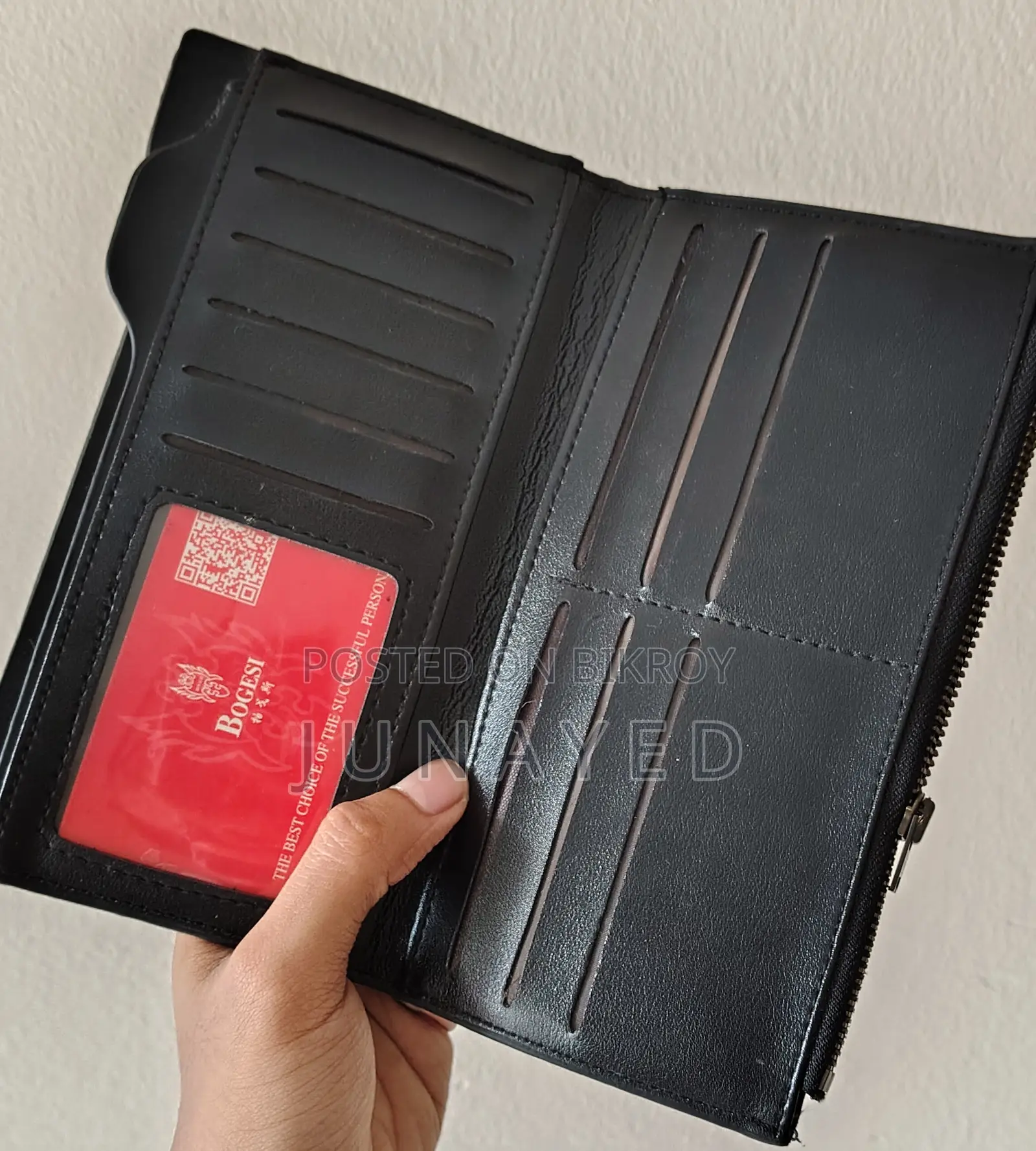 Brand New Men's Long Wallet | Premium Leather | Multiple Card Slots