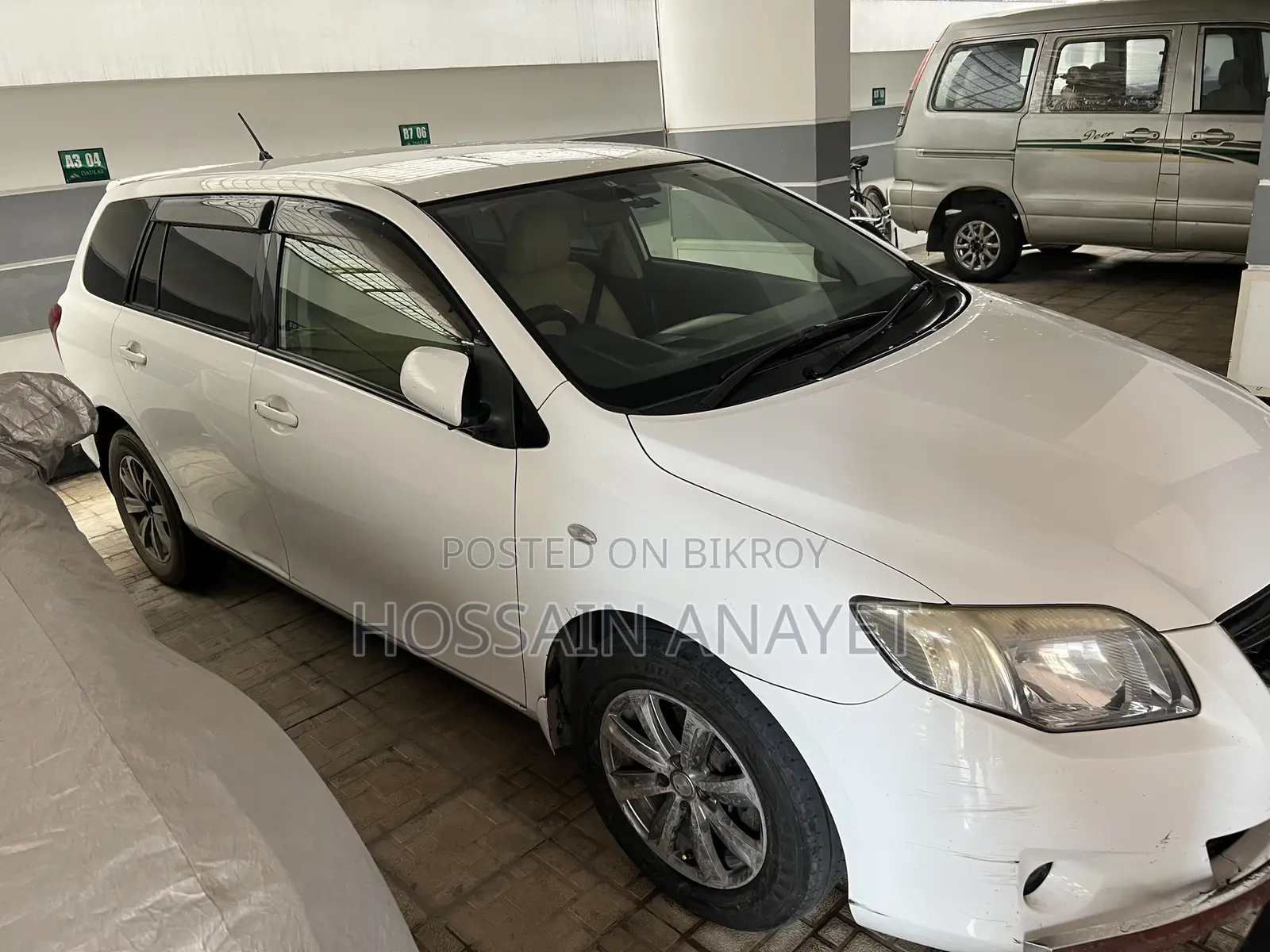 Toyota Corolla Fielder 1.5 Petrol All-Wheel Drive 2012 White