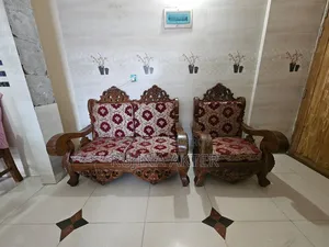 Sofa Set (2+2+1) With Foam Covers Included