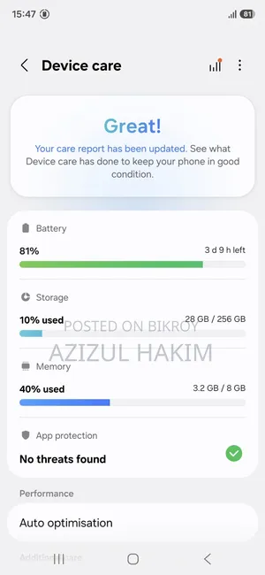 Samsung Galaxy A56 256 GB Silver