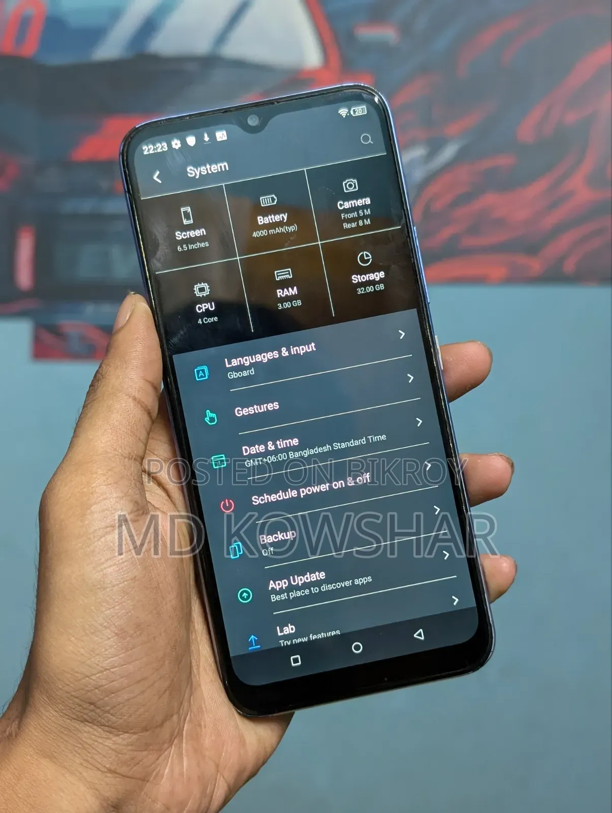 Itel Vision 1 Pro 32 GB Blue