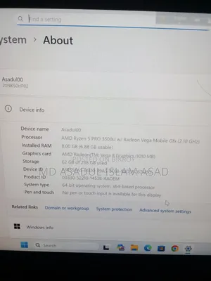 Laptop Lenovo ThinkPad T490s 8GB AMD Ryzen 5 SSHD (Hybrid) 256GB