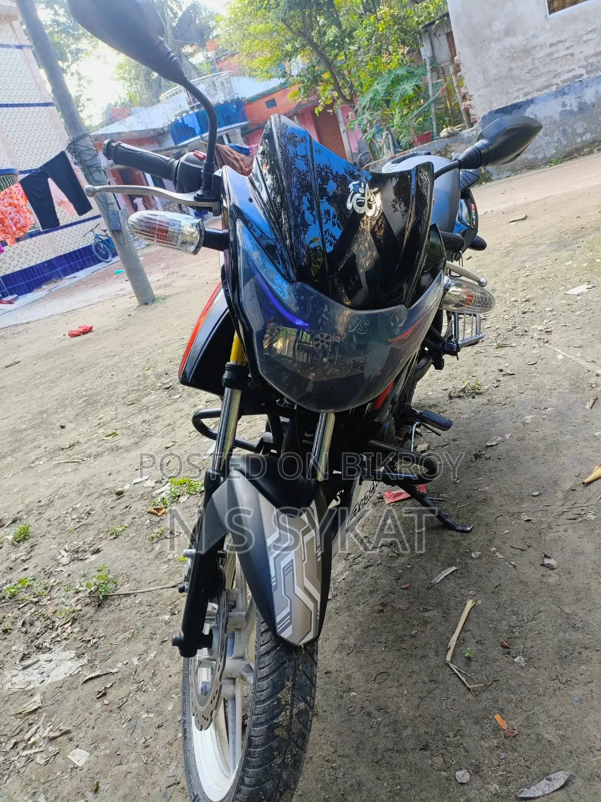 TVS Apache RTR 160 2V 2015 Black