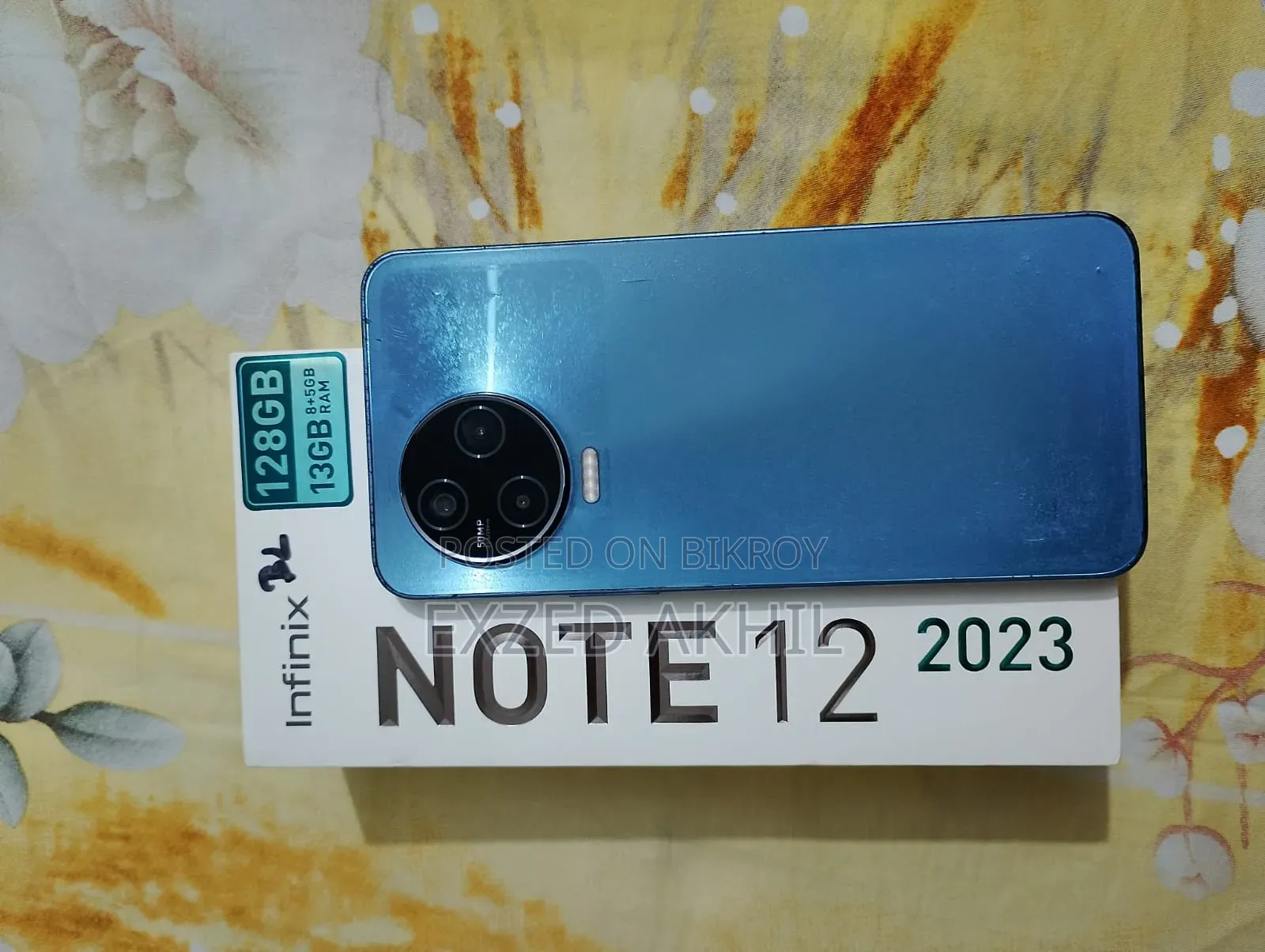 Infinix 128 GB Blue