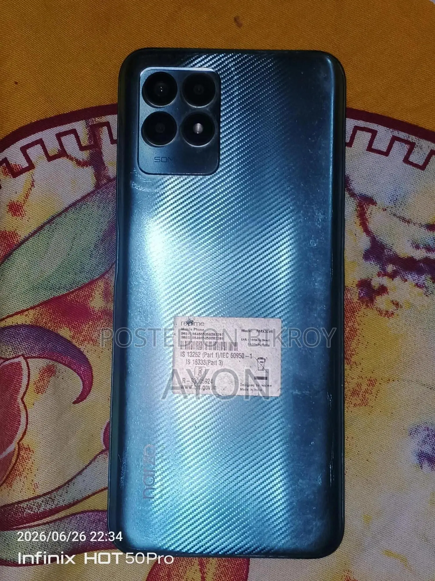 Realme Narzo 50 64 GB Blue