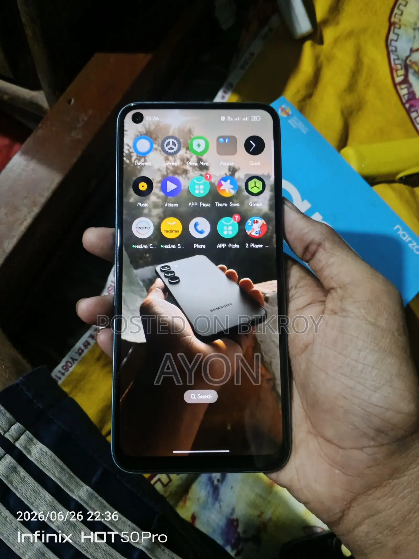 Realme Narzo 50 64 GB Blue