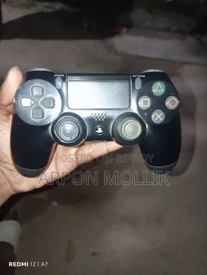 Black Sony Dualshock 4 Controller Playstation 4.