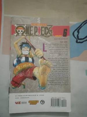 One Piece Manga Volume 6 English Original