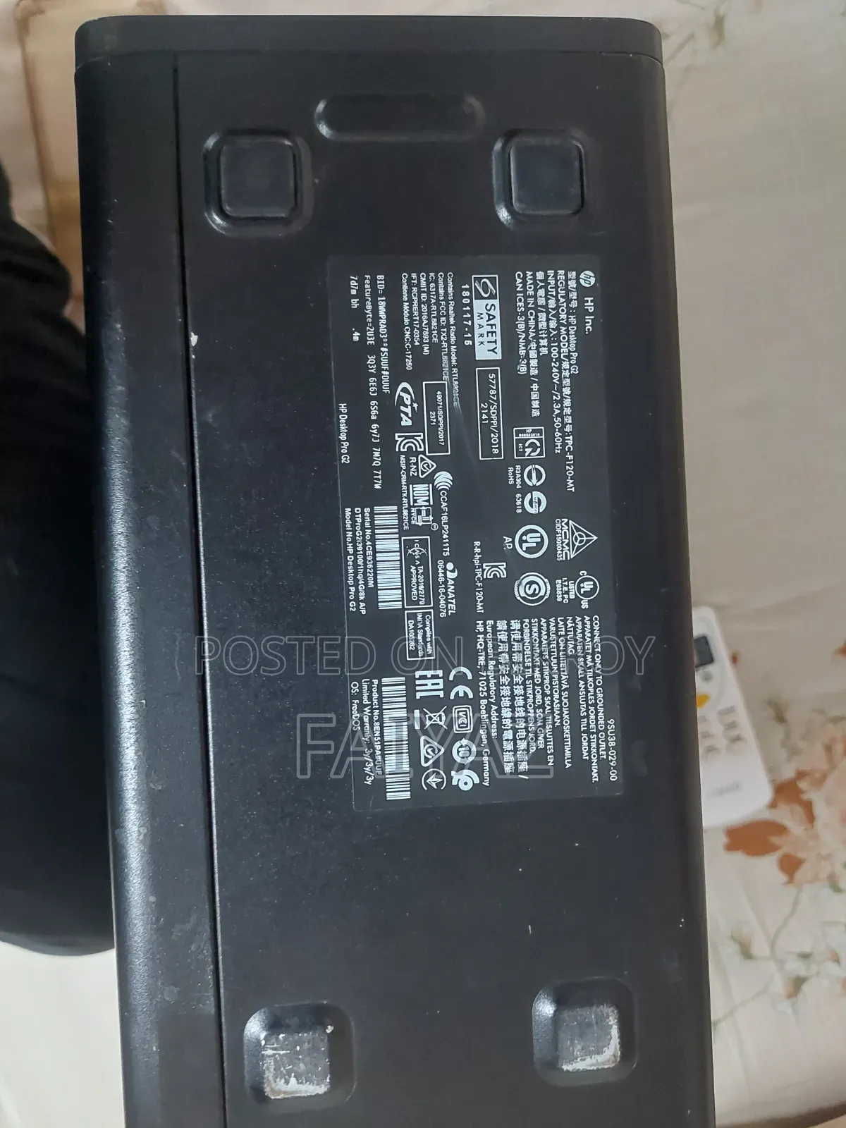 Desktop Computer HP 12GB Intel Core i3 HDD 500GB