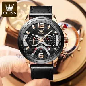 Olevs 9915 – Rose Gold Black