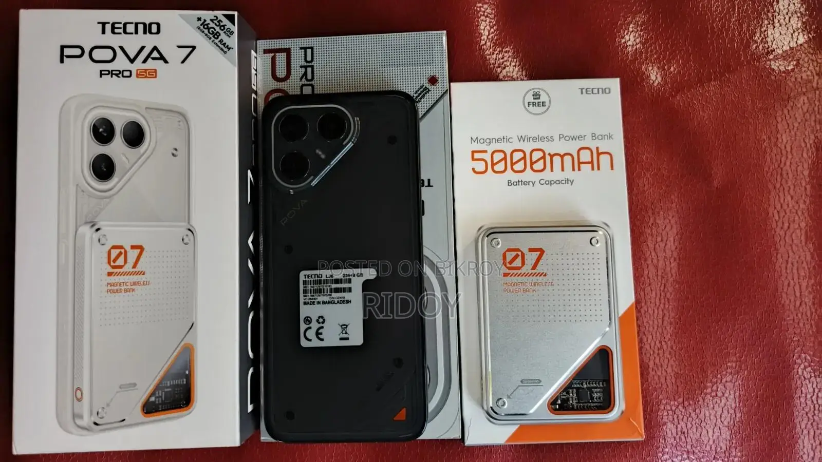 Tecno Pova 7 Pro 5G 256 GB Black