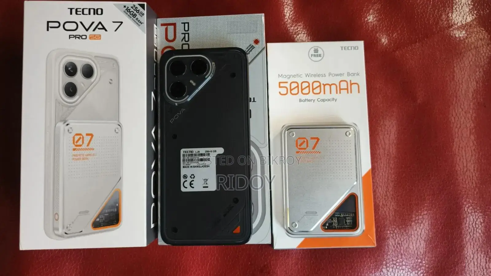 Tecno Pova 7 Pro 5G 256 GB Black