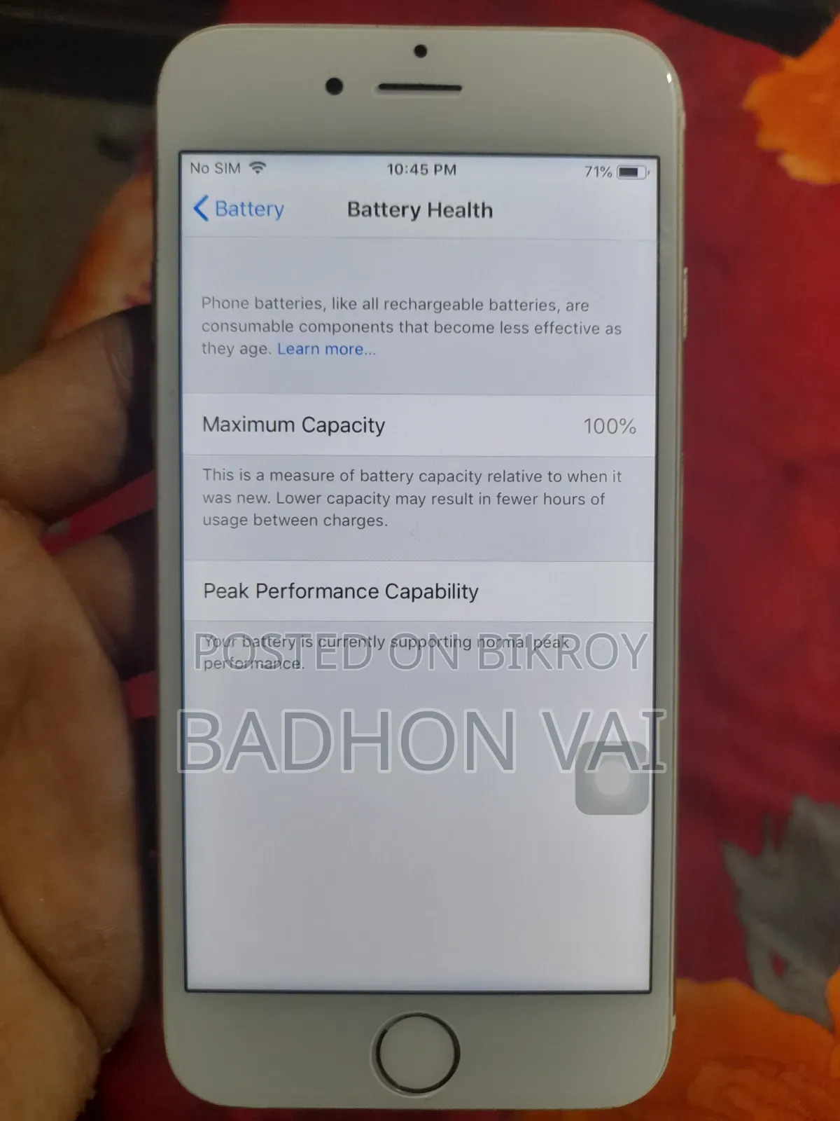 Apple iPhone 6 32 GB Gold