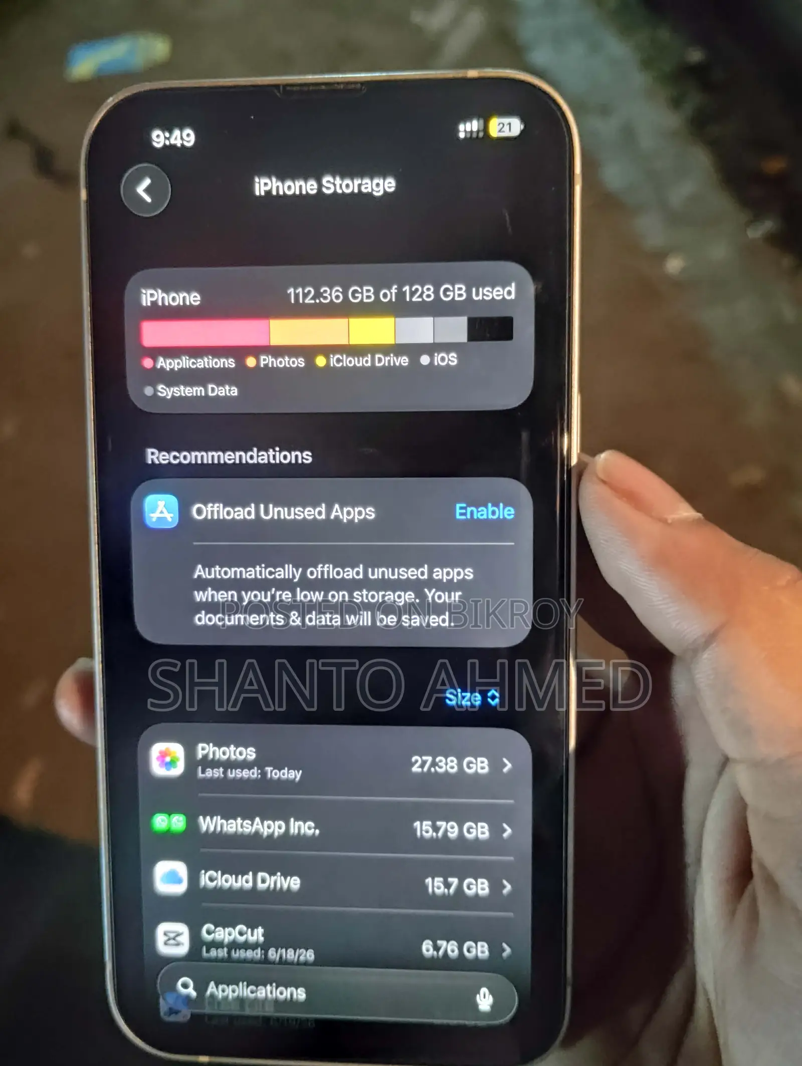 Apple iPhone 13 128 GB White