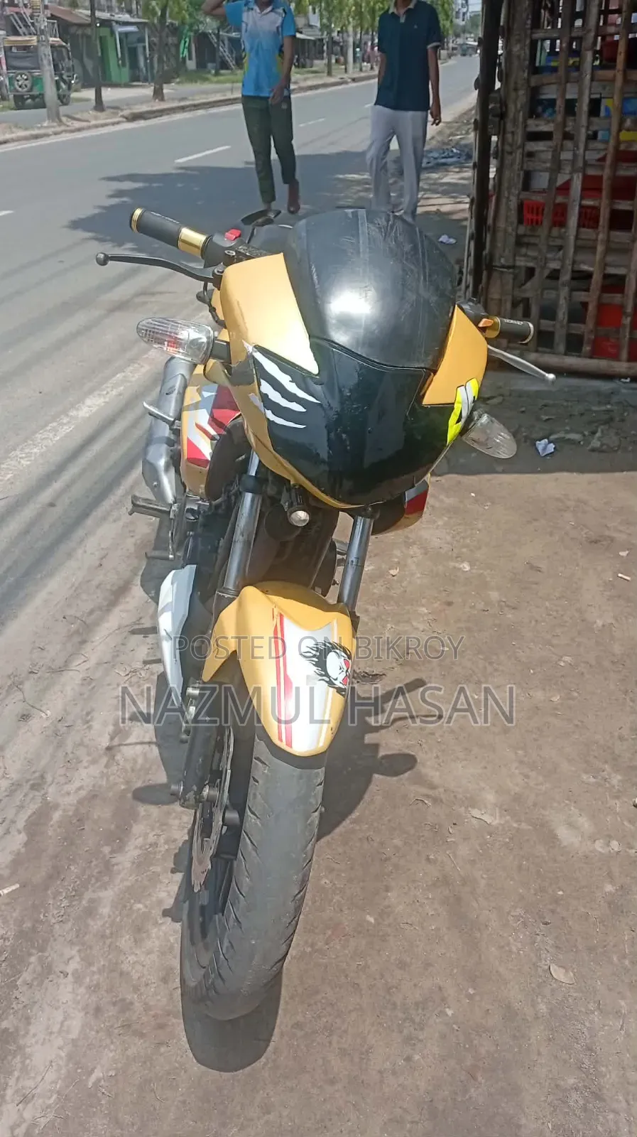 TVS Apache RTR 160 2V 2012 Yellow