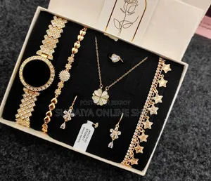 Premium Black Jewelry Combo Set
