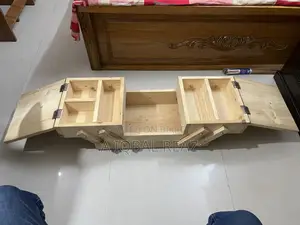 Extraordinary Kerosene Wood Tool Box. 2ft/1ft size.