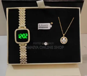 Gorgeous Ladies Jewelry and Watch Combo Set