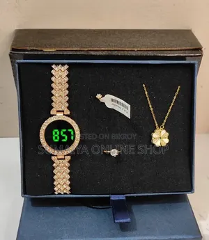 Gorgeous Ladies Jewelry and Watch Combo Set