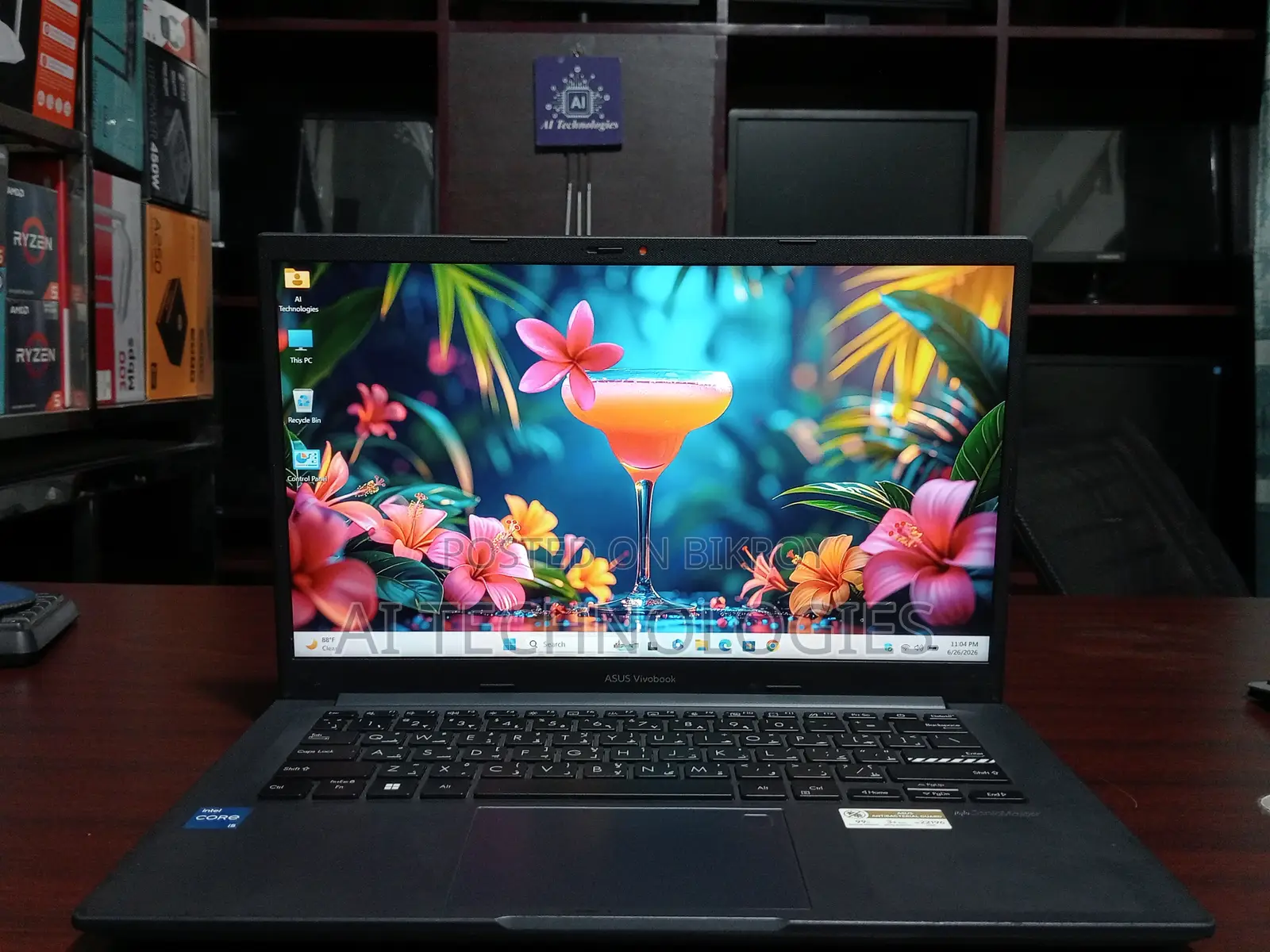 Laptop Asus 8GB Intel Core I5 SSD 512GB