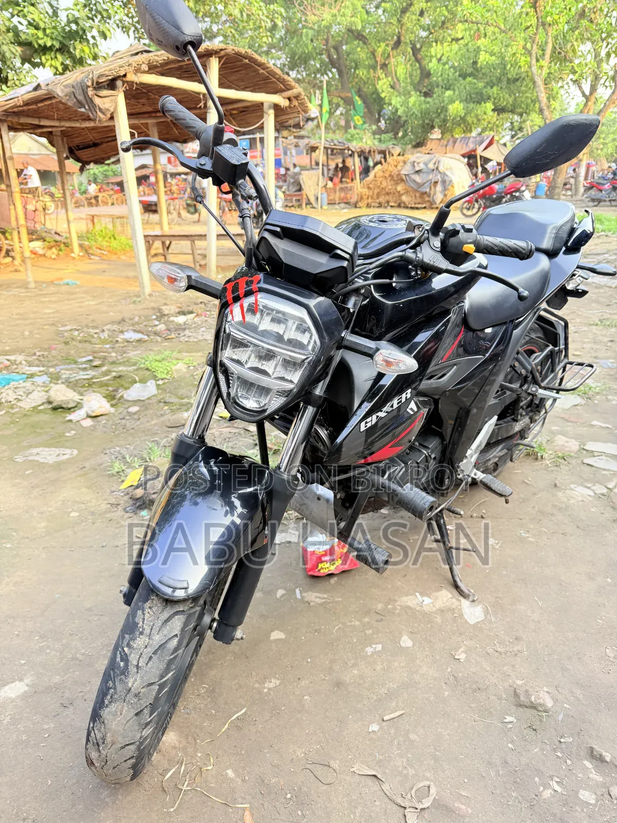 Suzuki Gixxer Monotone 2022 Black