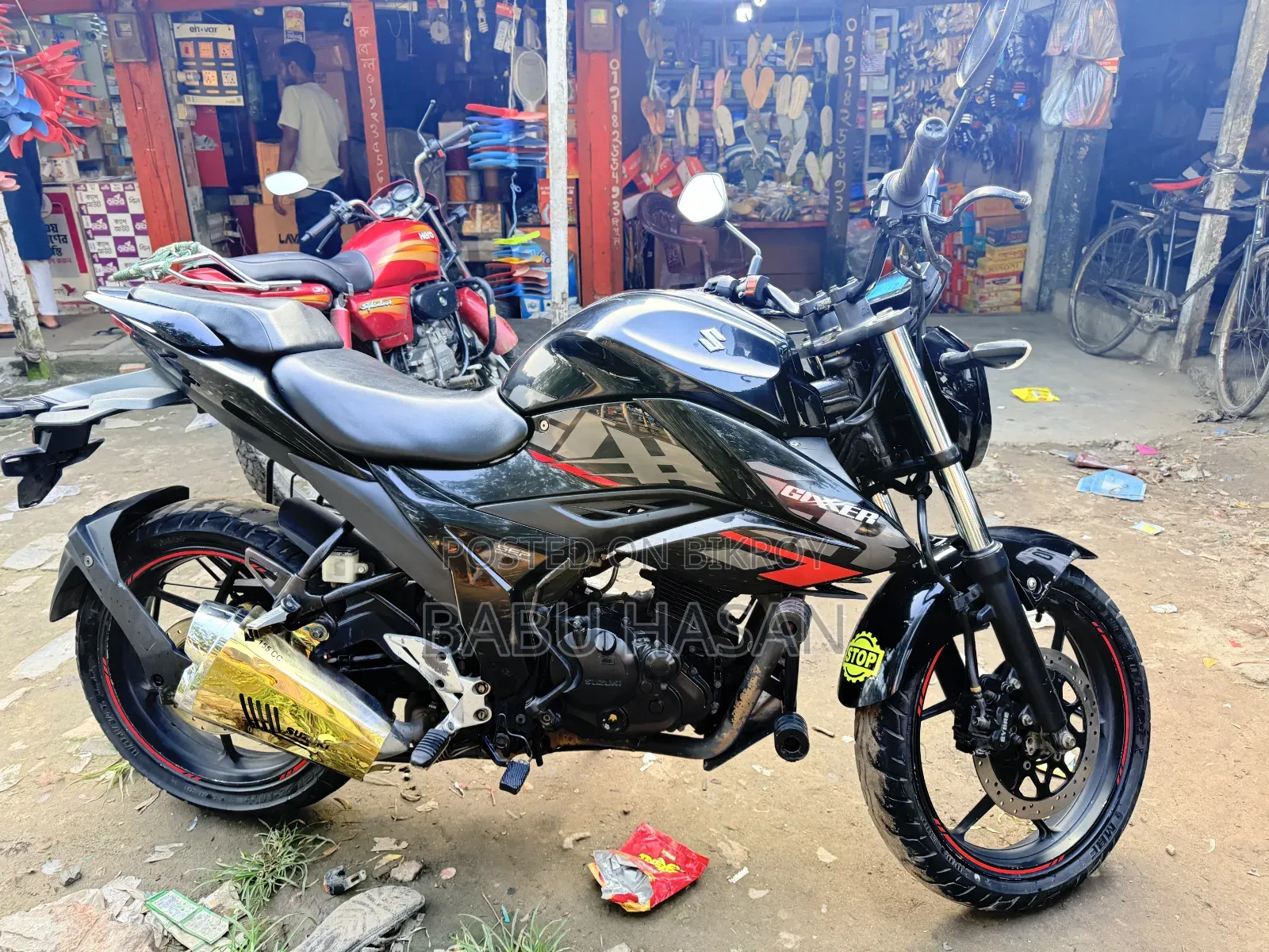 Suzuki Gixxer Monotone 2022 Black