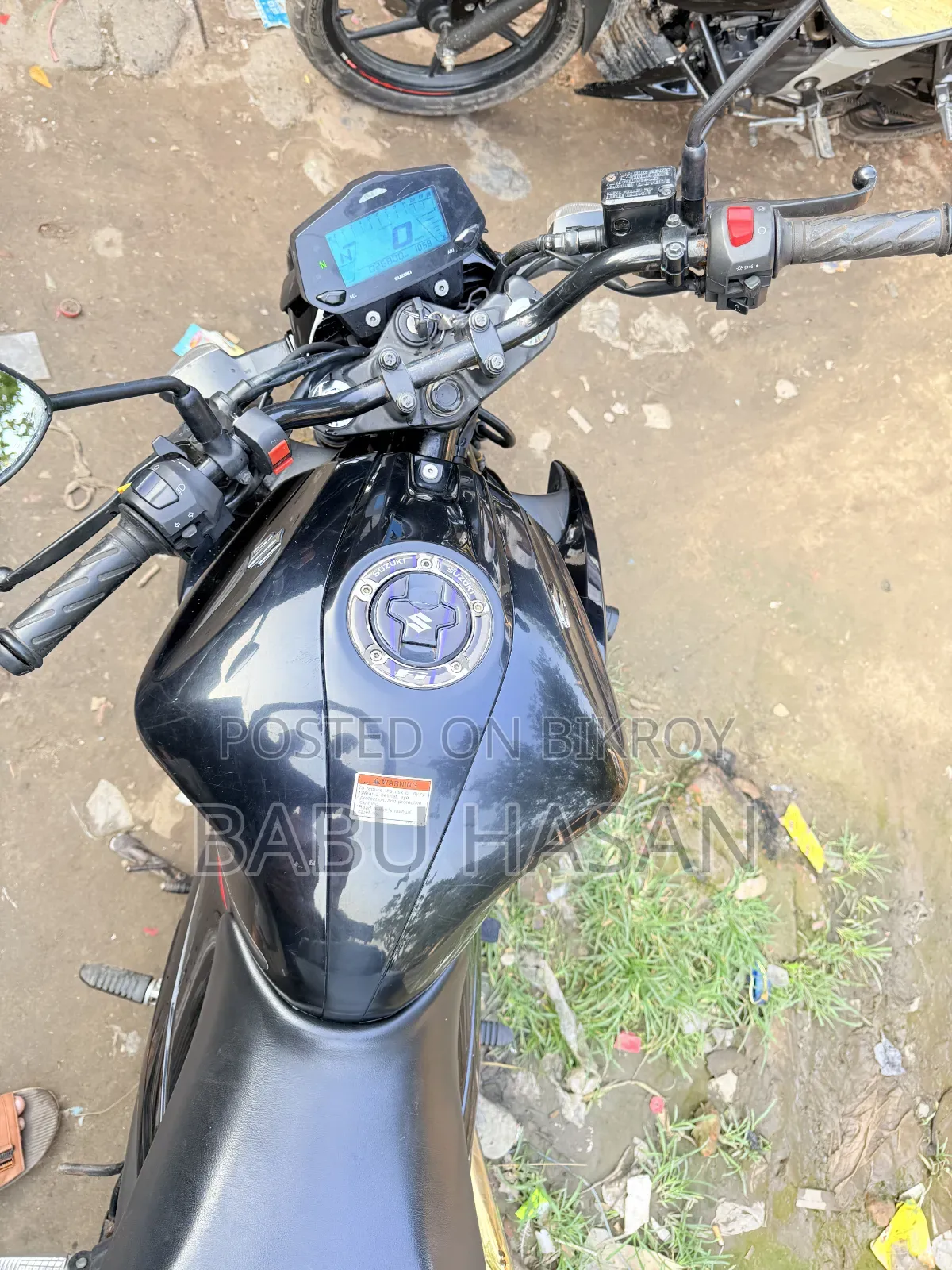 Suzuki Gixxer Monotone 2022 Black