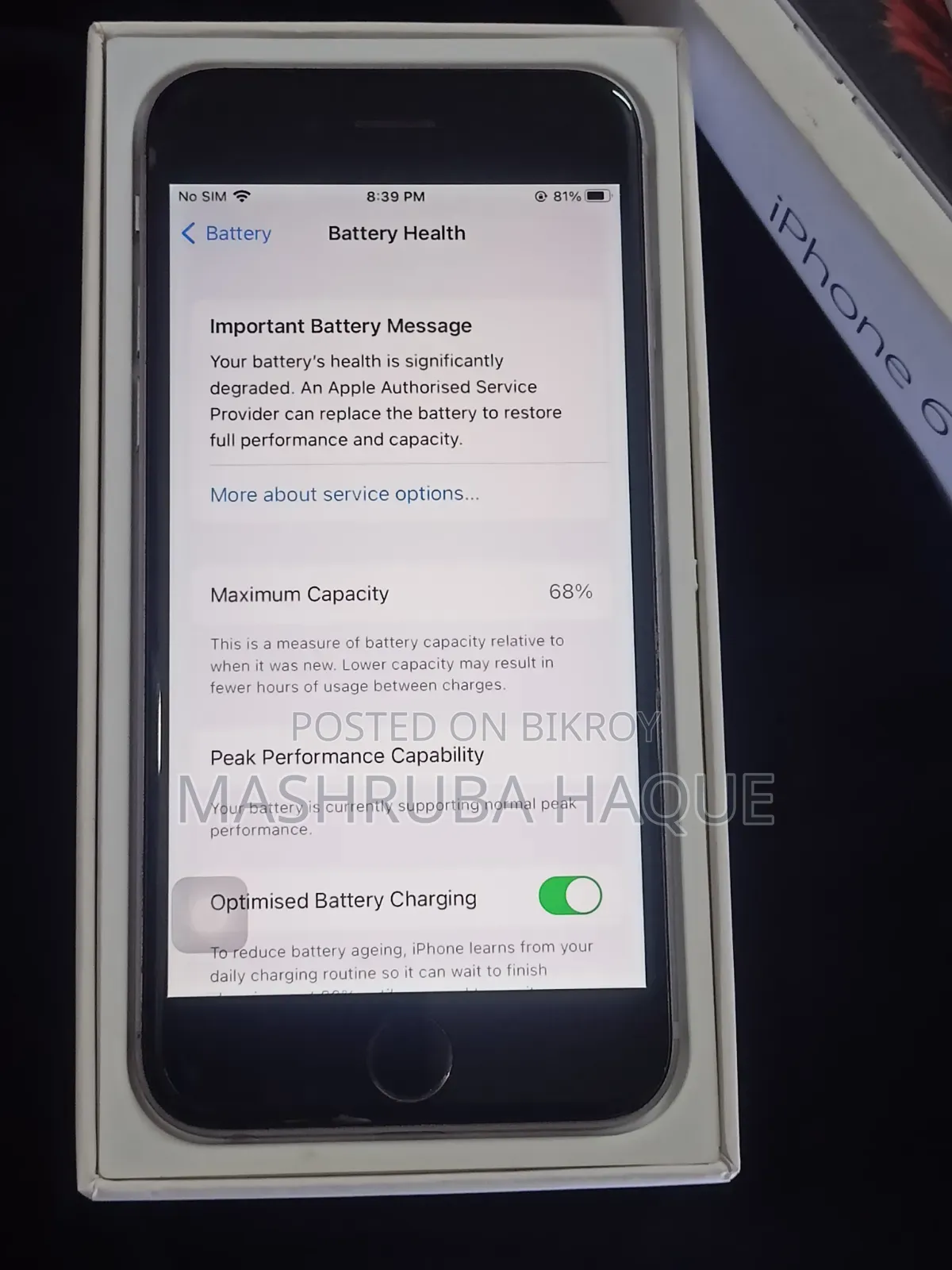 Apple iPhone 6s 32 GB Silver