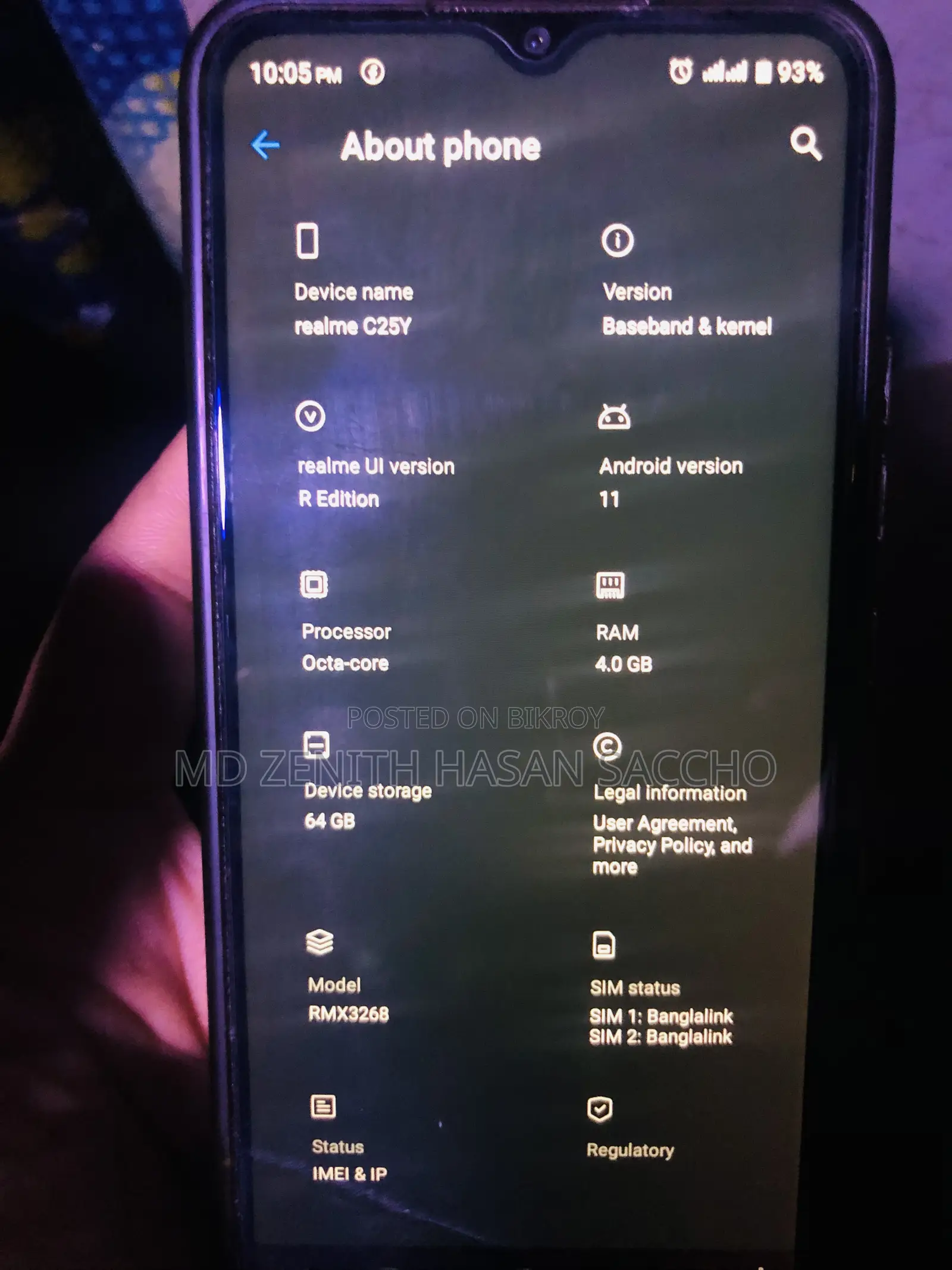 Realme C25Y 64 GB