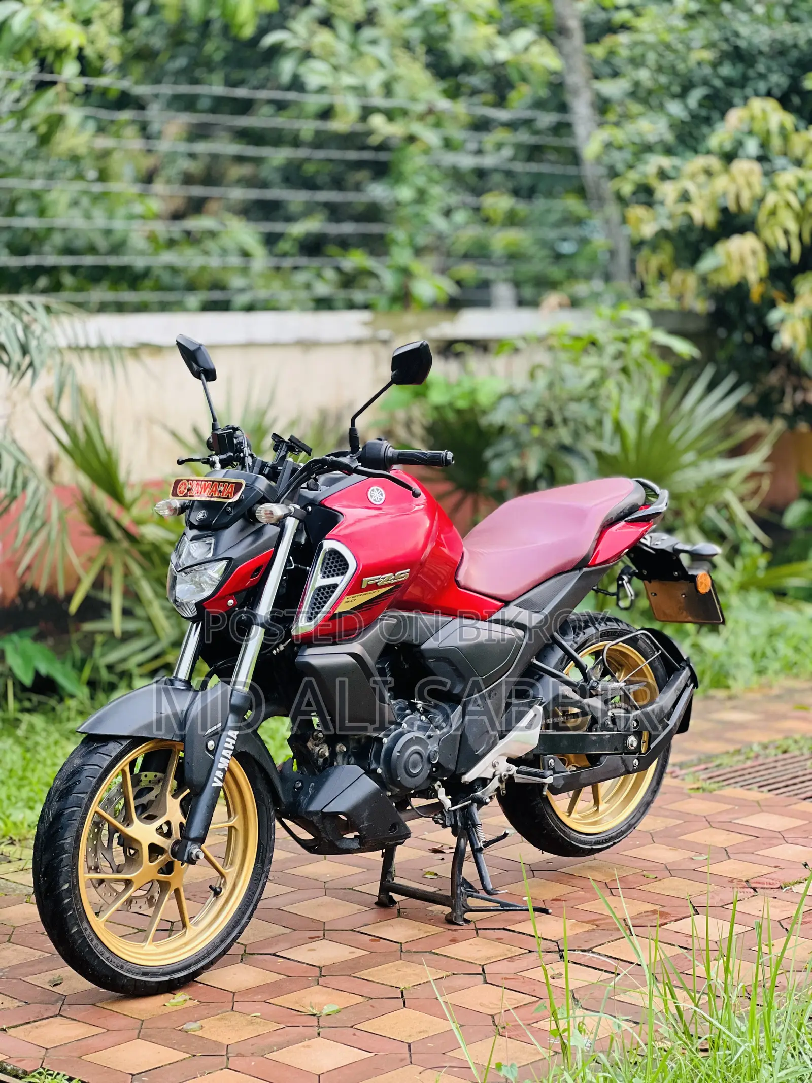 Yamaha FZS V3 2024 Red