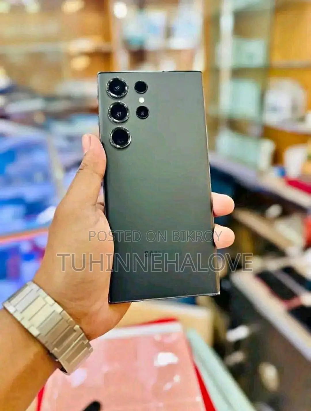 নতুন স্যামসাং গ্যালাক্সি এস২৩ আল্ট্রা ২৫৬ জিবি ব্ল্যাক