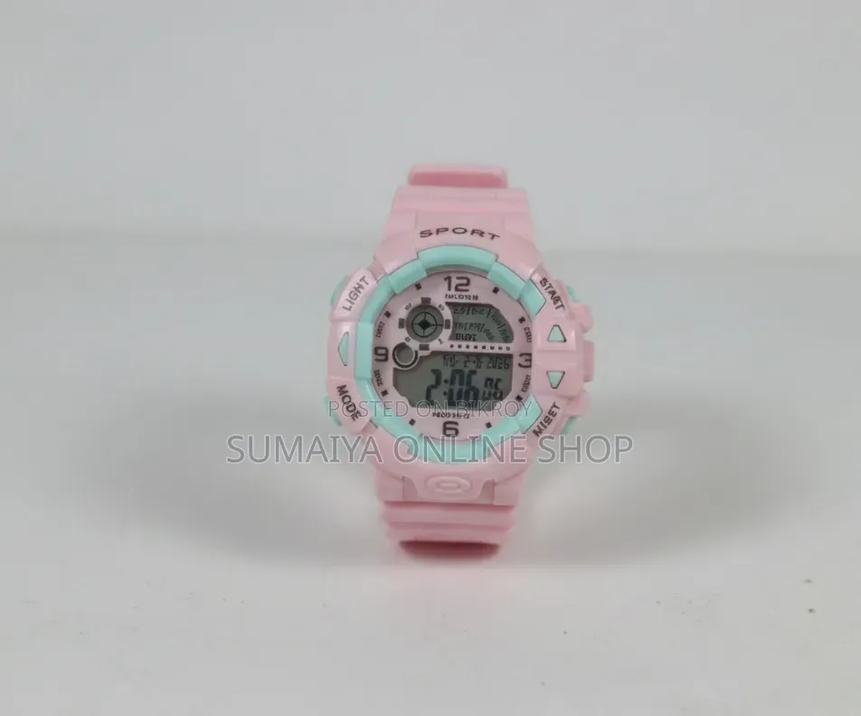 Stylish Digital Sports Watch for Kids (5-12 years)