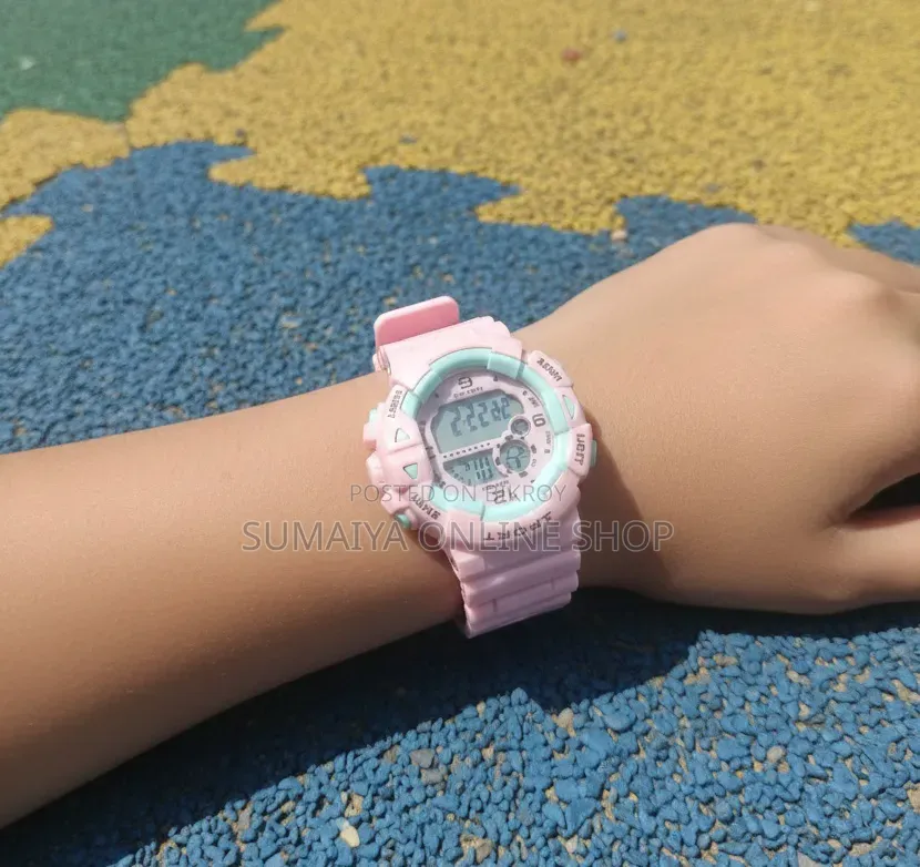 Stylish Digital Sports Watch for Kids (5-12 years)