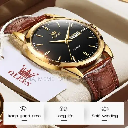 Olevs 6898 – Brown Blue
Olevs 6898 Quartz Watch
