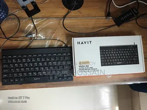 Computer Keyboard, Mouse And Usb Hub.