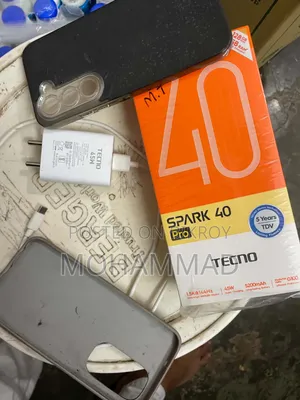 Tecno Spark 40 Pro 256 GB Silver