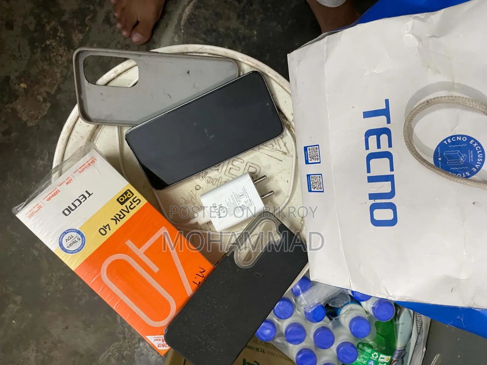 Tecno Spark 40 Pro 256 GB Silver