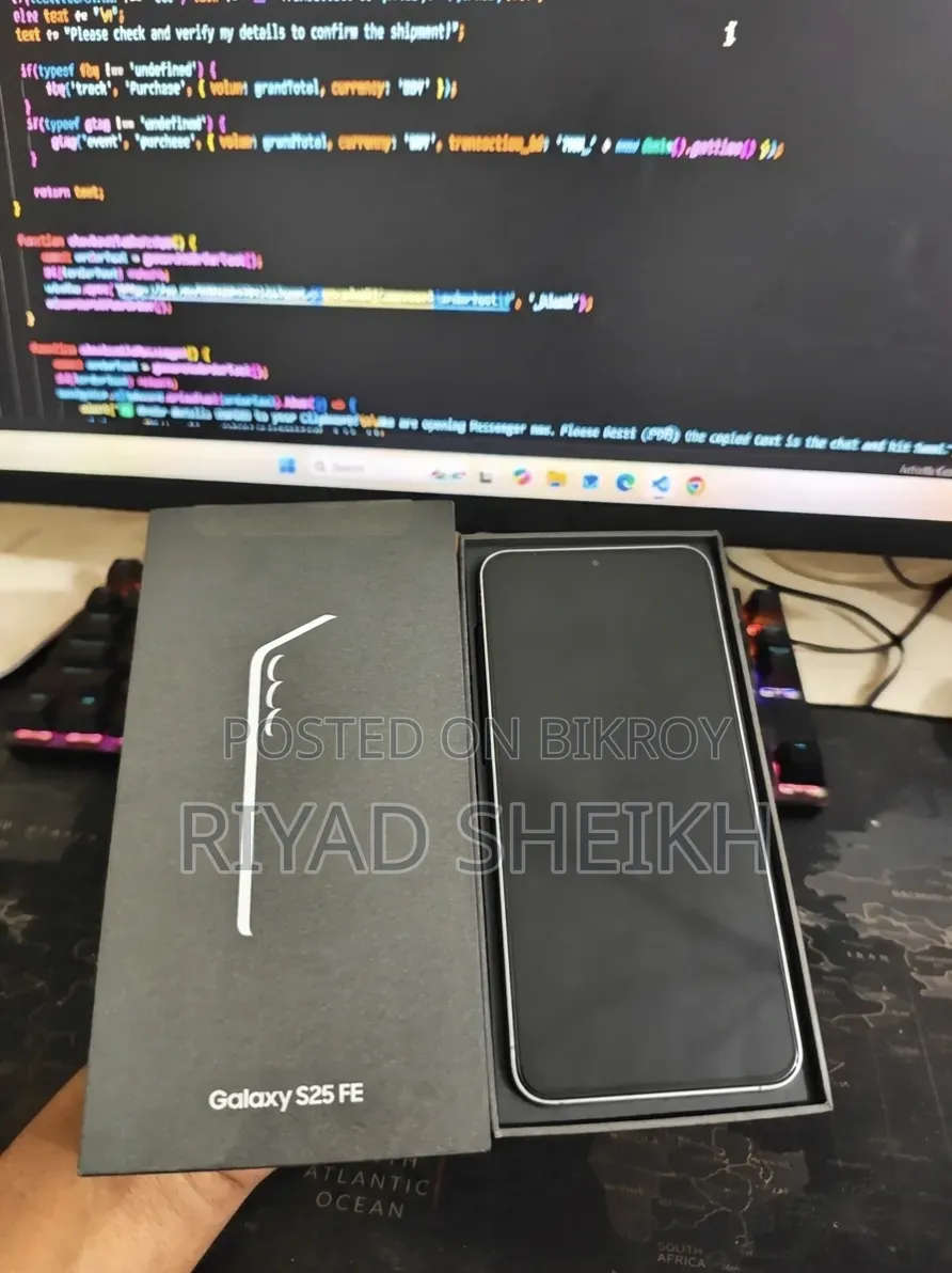New Samsung Galaxy S25 FE 256 GB Gray
